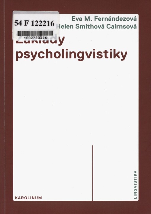 Základy psycholingvistiky
