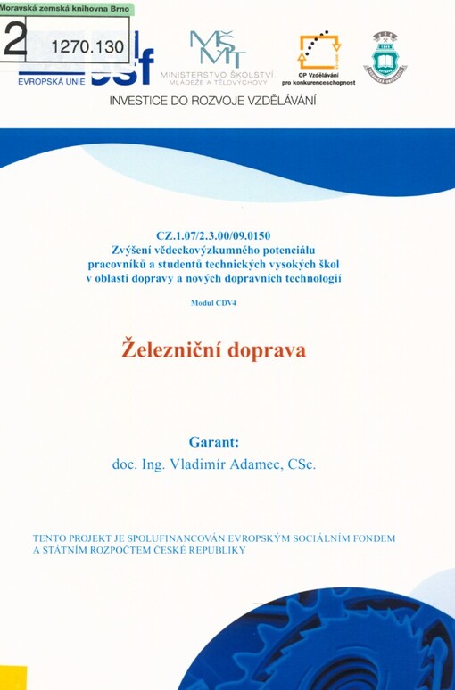 Železniční doprava