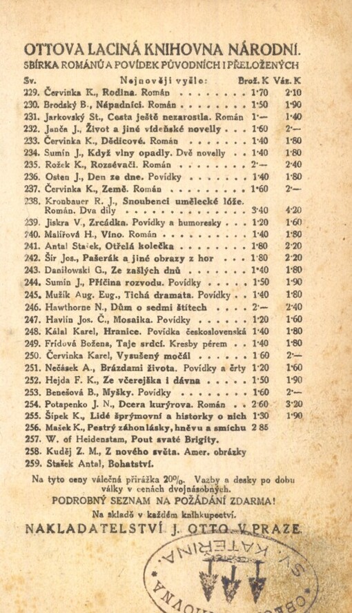 Svobodní a svobodné : povídky