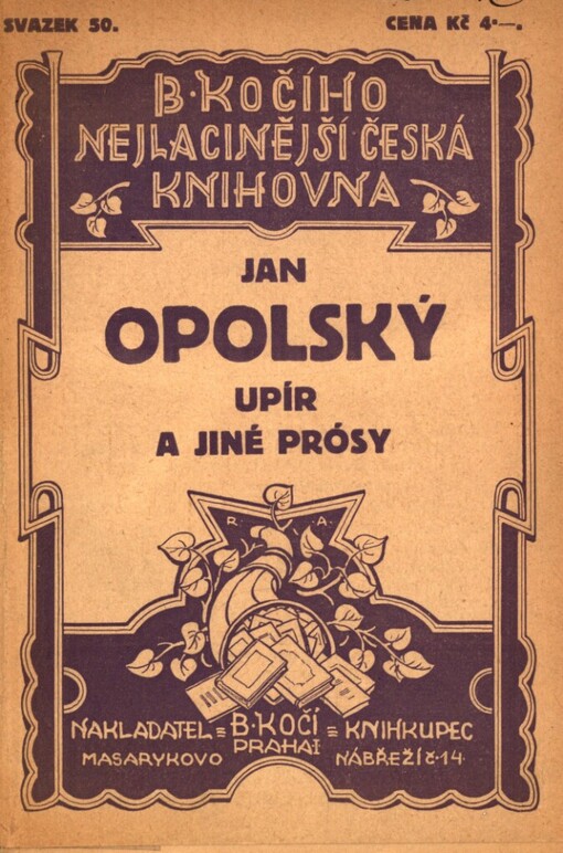 Upír a jiné prósy