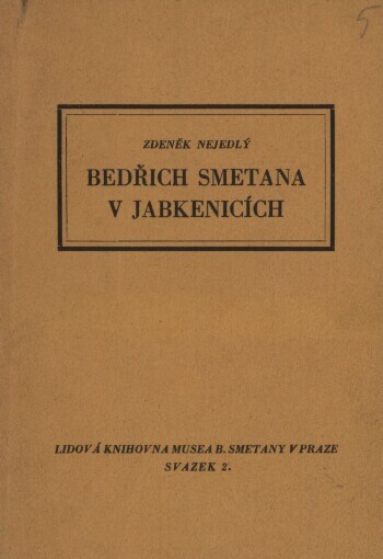 Bedřich Smetana v Jabkenicích