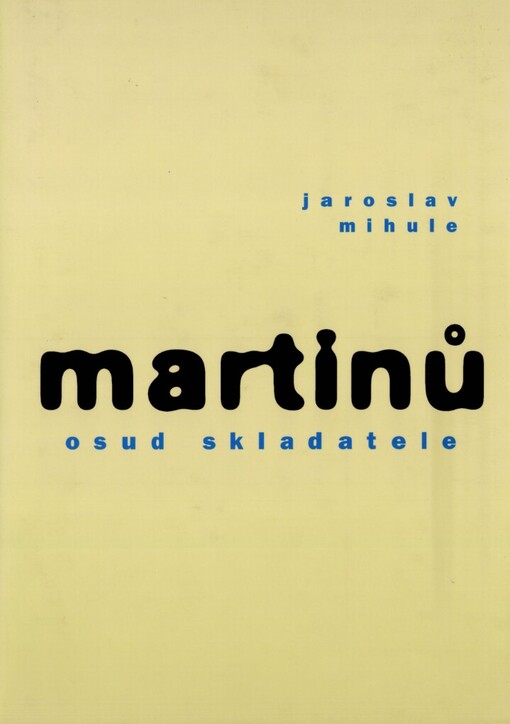 Martinů - osud skladatele