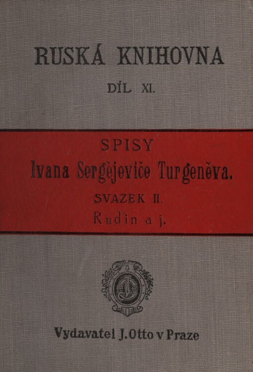 Rudin, Jarní vody a jiné povídky