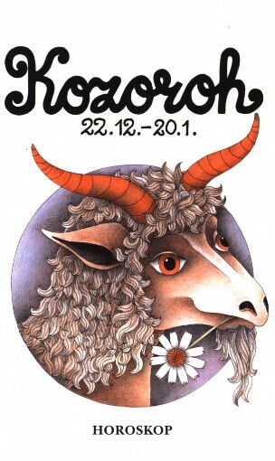 Křížem krážem zvěrokruhem.Kozoroh
