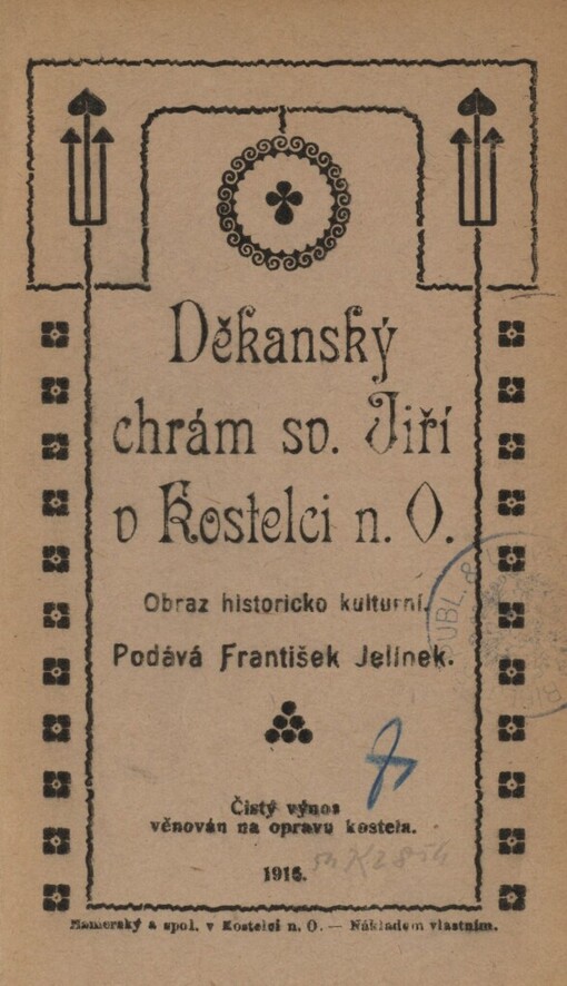 Děkanský chrám sv. Jiří v Kostelci n. O: obraz historicko kulturní