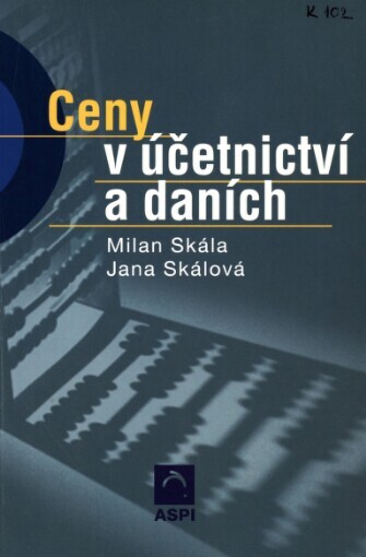 Ceny v účetnictví a daních