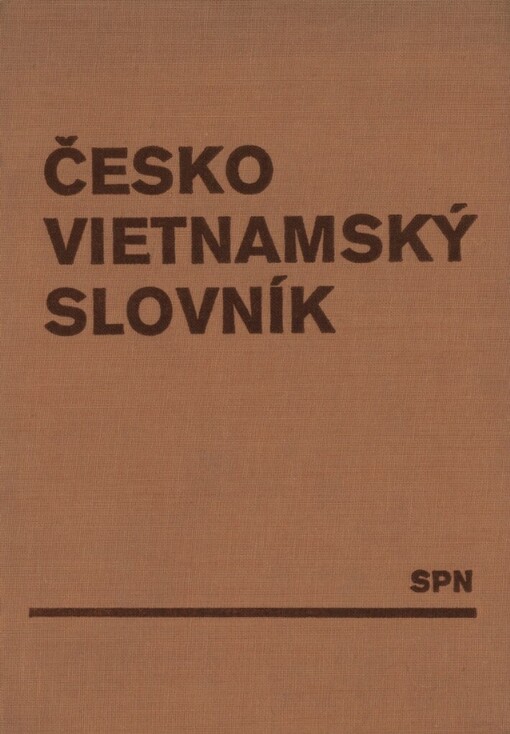 Česko-vietnamský slovník