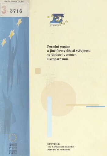 Poradní orgány a jiné formy účasti veřejnosti ve školství v zemích Evropské unie