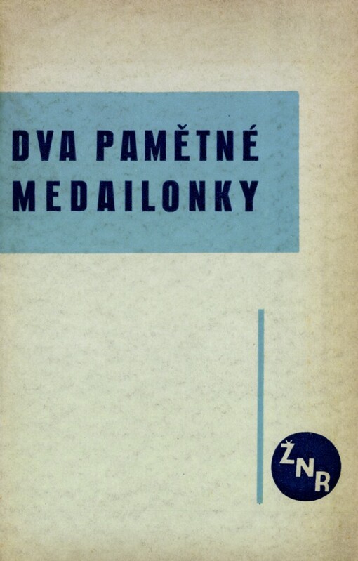 Dva pamětné medailonky