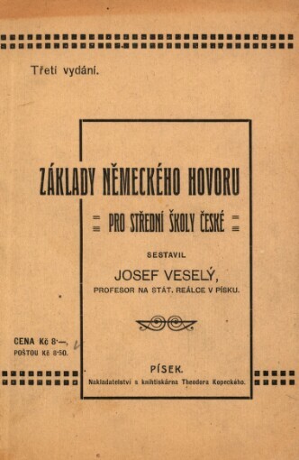 Základy německého hovoru pro střední školy české