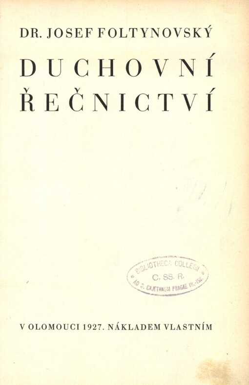 Duchovní řečnictví