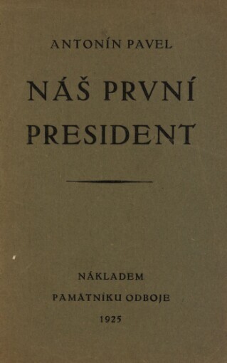 Náš první president