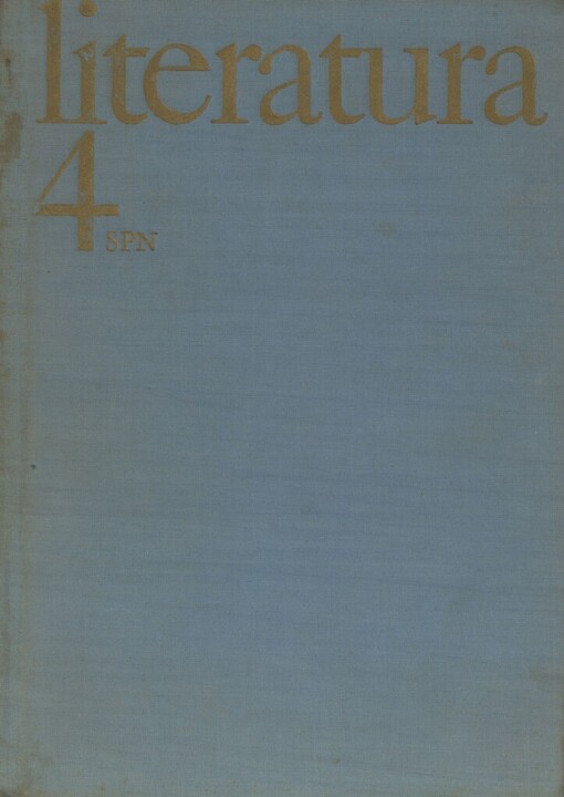 Literatura pro 4. ročník středních škol