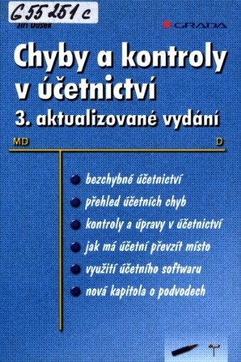 Chyby a kontroly v účetnictví