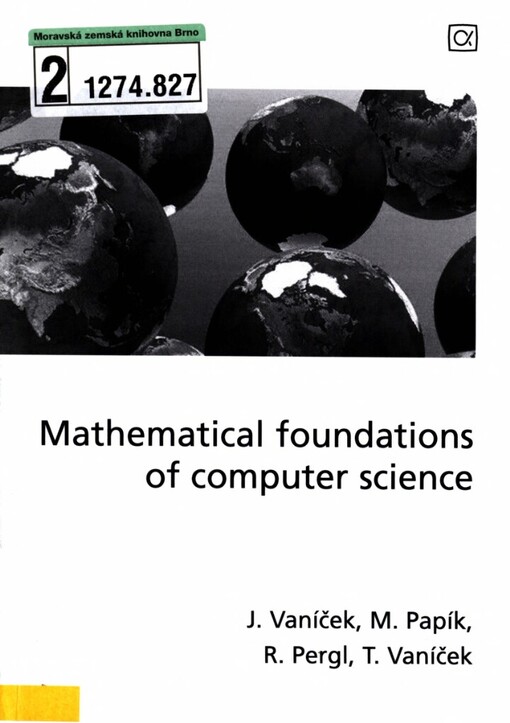Mathematical foundations of computer science
