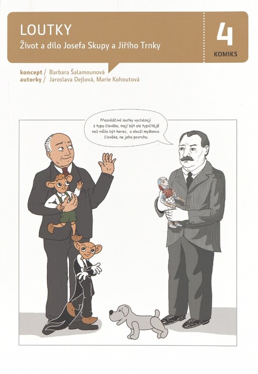Loutky :život a dílo Josefa Skupy a Jiřího Trnky