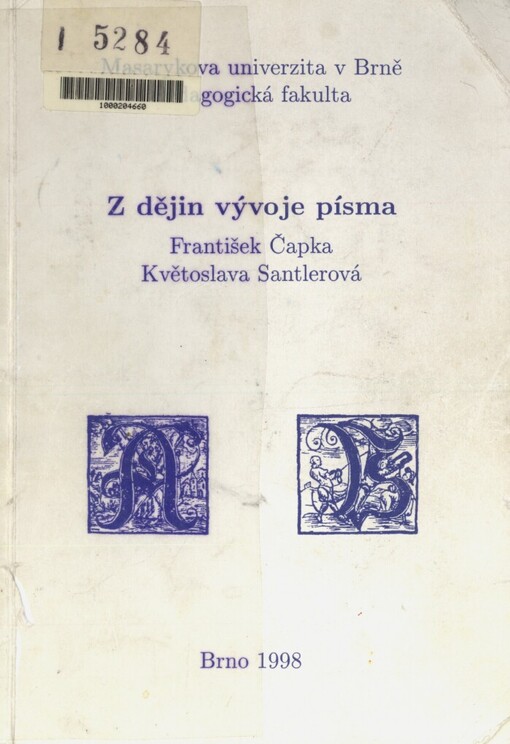Z dějin vývoje písma