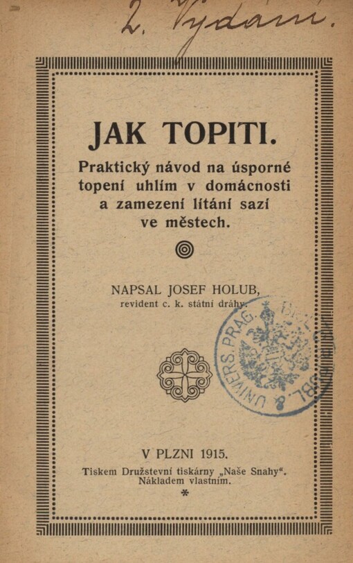 Jak topiti: praktický návod na úsporné topení uhlím v domácnosti a zamezení lítání sazí ve městech