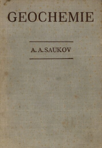 Geochemie :celost. vysokoškolská učeb.