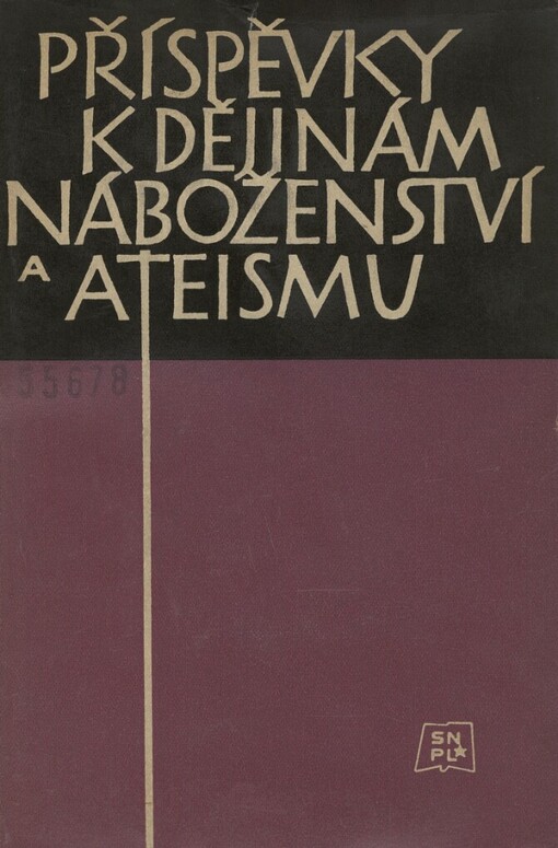 Příspěvky k dějinám náboženství a ateismu :[sborník
