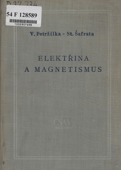 Elektřina a magnetismus