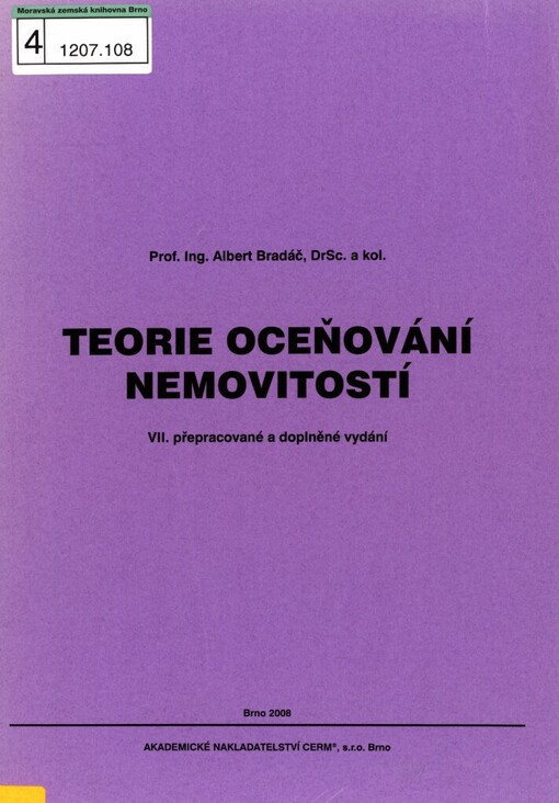 Teorie oceňování nemovitostí