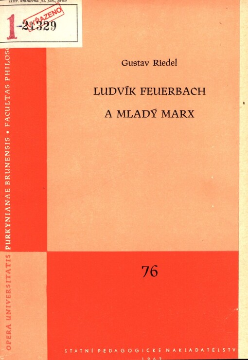 Ludvík Feuerbach a mladý Marx