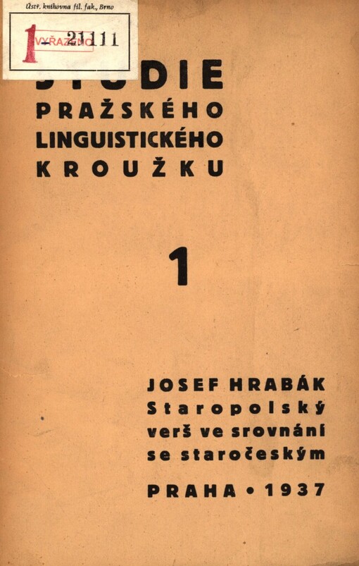 Staropolský verš ve srovnání se staročeským