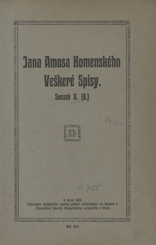 Veškerých spisů Jana Amosa Komenského