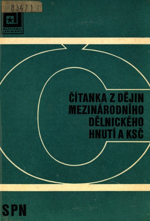 Čítanka z dějin mezinárodního dělnického hnutí a KSČ