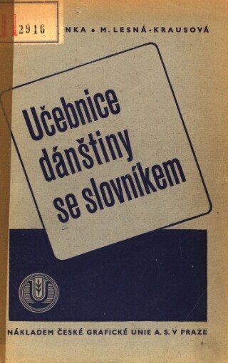 Učebnice dánštiny se slovníkem