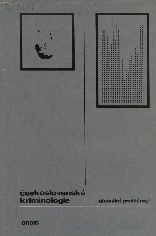 Československá kriminologie : aktuální problémy