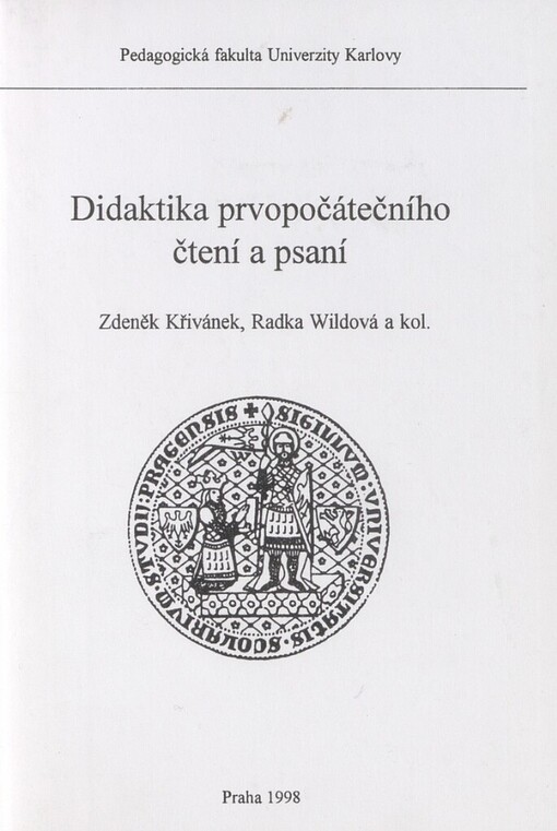 Didaktika prvopočátečního čtení a psaní