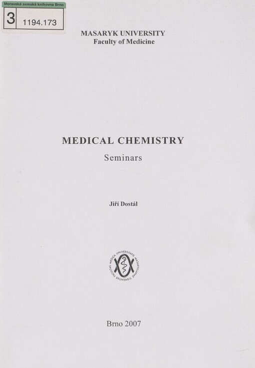 Medical chemistry: seminars