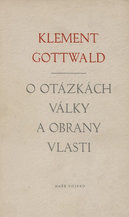 O otázkách války a obrany vlasti