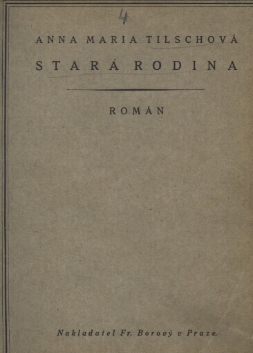 Stará rodina :román