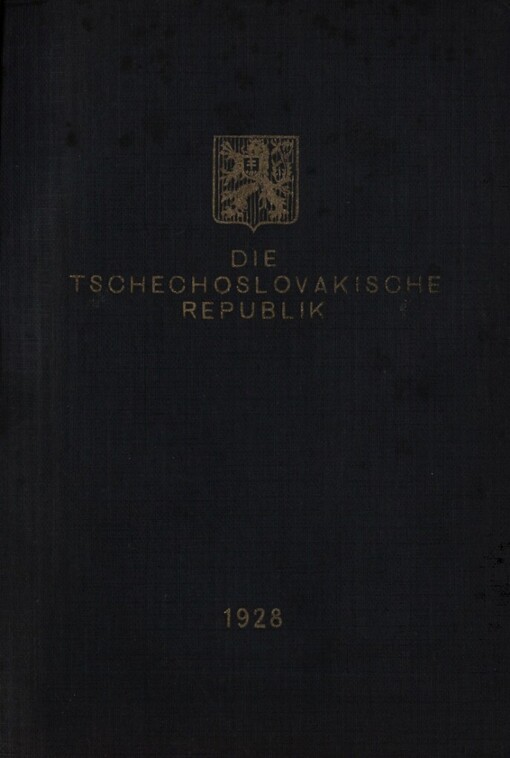 Tchechoslowakische Republik: Jahrbuch