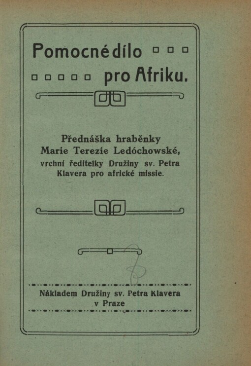 Pomocné dílo pro Afriku