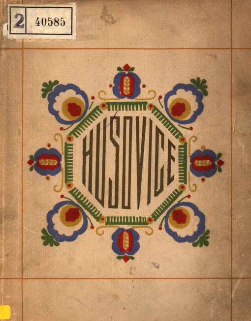 Město Husovice :jeho minulost a přítomnost