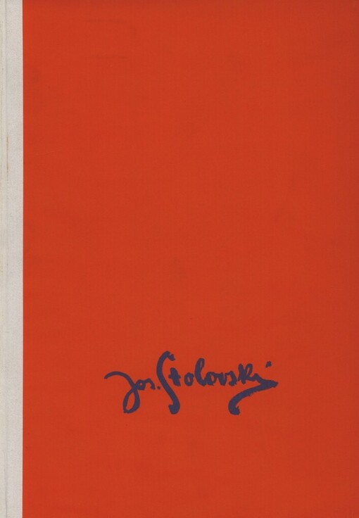 Josef Štolovský :život a dílo