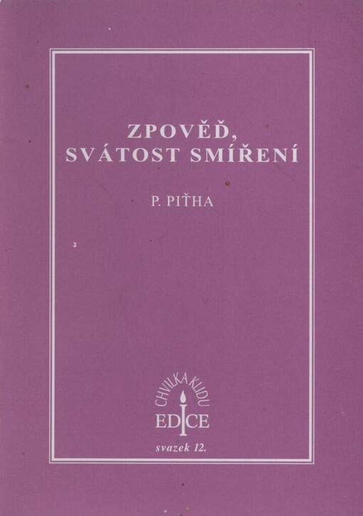 Zpověď, svátost smíření