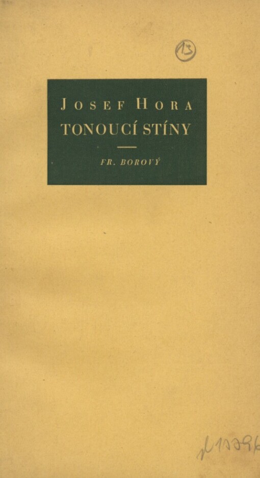 Tonoucí stíny :balady a jiné básně