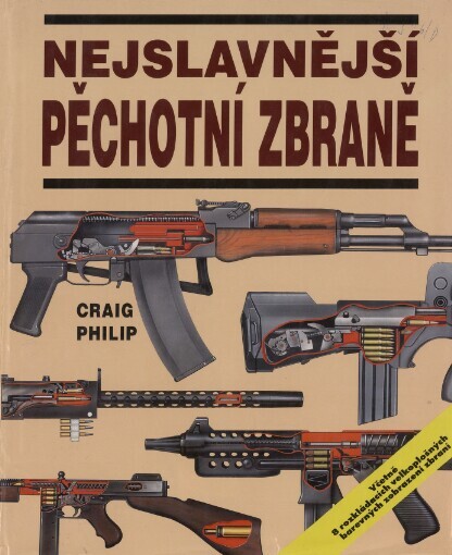 Nejslavnější pěchotní zbraně: [včetně 8 rozkládacích velkoplošných barevných zobrazení zbraní]