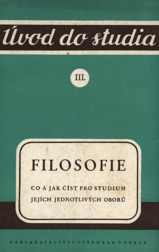 Filosofie: co a jak číst pro studium jejích jednotlivých oborů