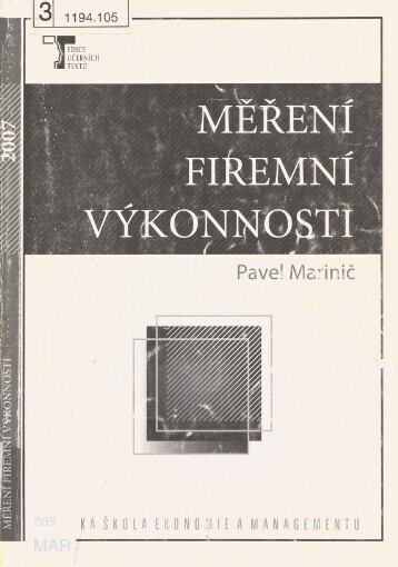 Měření firemní výkonnosti