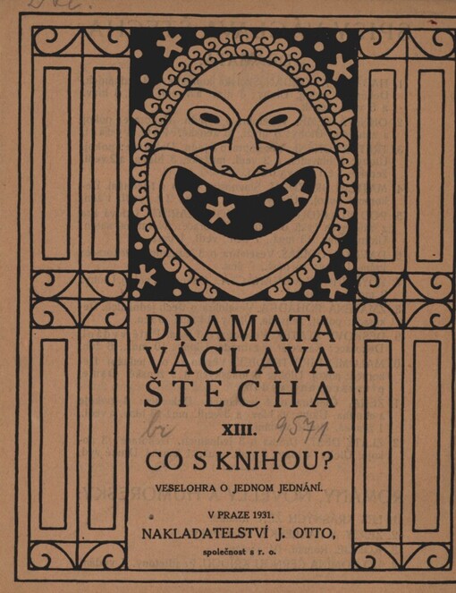 Co s knihou? :Veselohra o jednom jednání