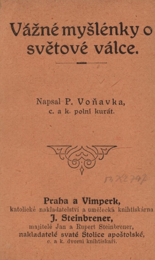 Vážné myšlénky o světové válce