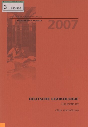 Deutsche Lexikologie: Grundkurs