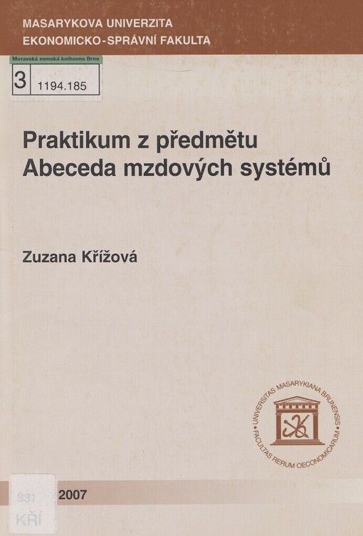 Praktikum z předmětu Abeceda mzdových systémů