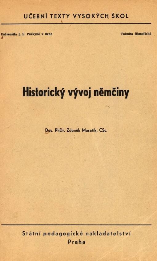 Historický vývoj němčiny